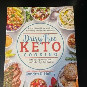 Dairy-Free Keto Cooking Book by
